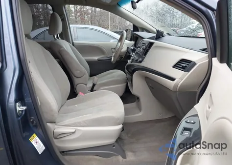 2014 Toyota Sienna L V6 7 Passenger z USA, uszkodzony, nr VIN 5TDZK3DC0ES500638